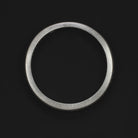 NATURAL DIAMOND 14K STACKING BAND WEDDING RING COCKTAIL WHITE GOLD MENS LADIES