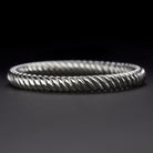 SOLID 14 GOLD WEDDING RING ROPE TWIST STACKING BAND ETERNITY CLASSIC MENS LADIES