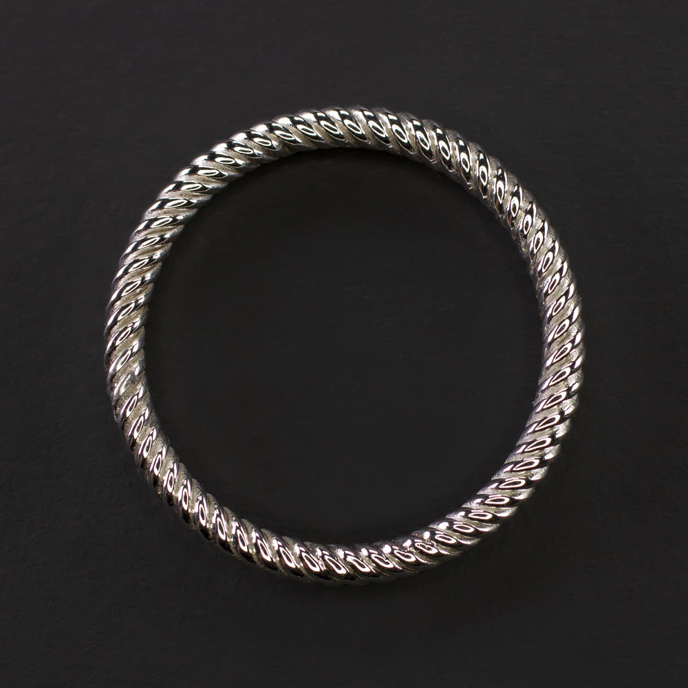 SOLID 14 GOLD WEDDING RING ROPE TWIST STACKING BAND ETERNITY CLASSIC MENS LADIES
