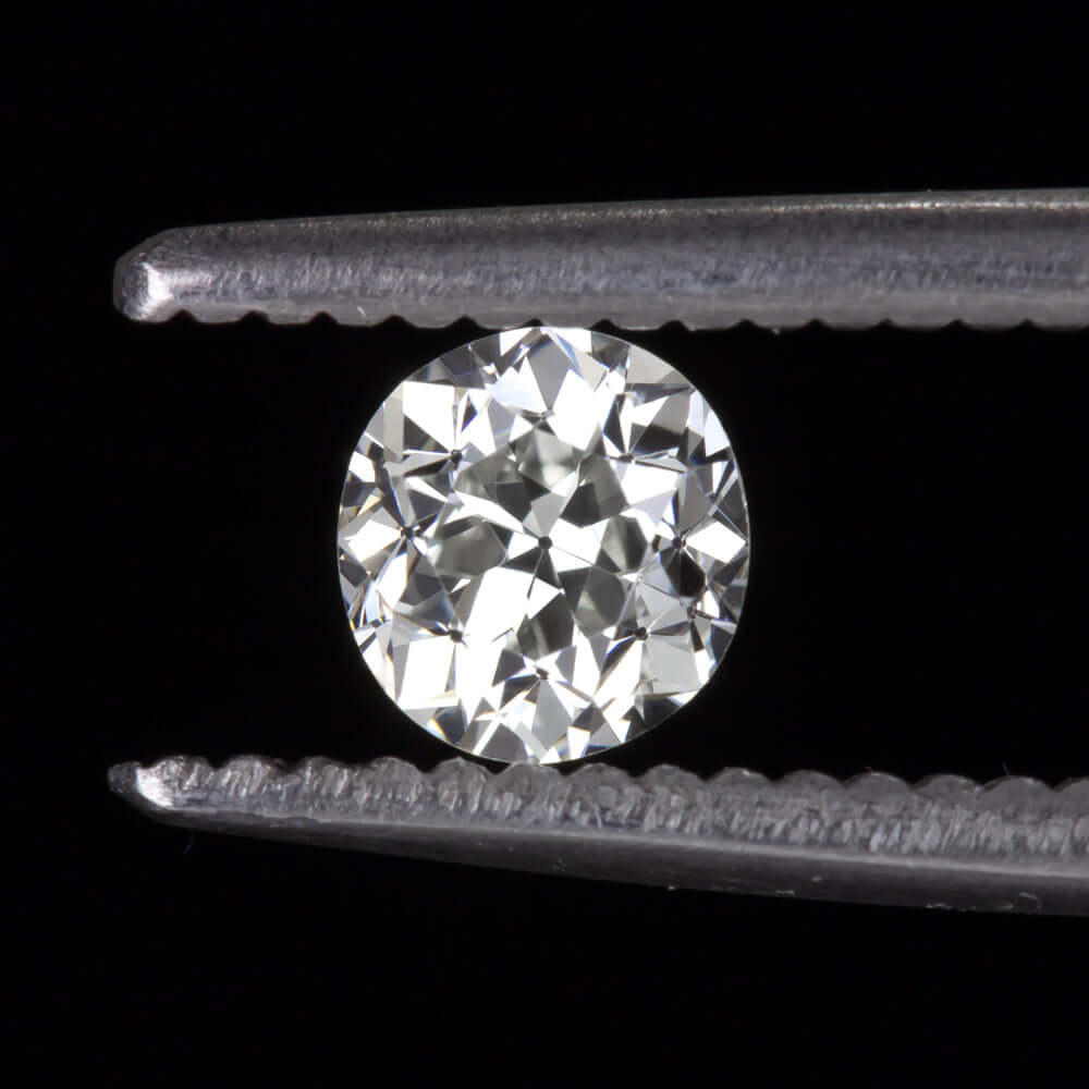 1/2 CARAT H VS2 OLD EUROPEAN CUT DIAMOND LOOSE NATURAL VINTAGE ANTIQUE ESTATE