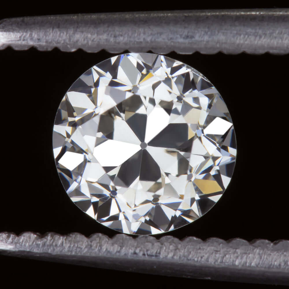 1 CARAT GIA CERTIFIED I SI1 OLD EUROPEAN CUT DIAMOND VINTAGE LOOSE ESTATE 1ct