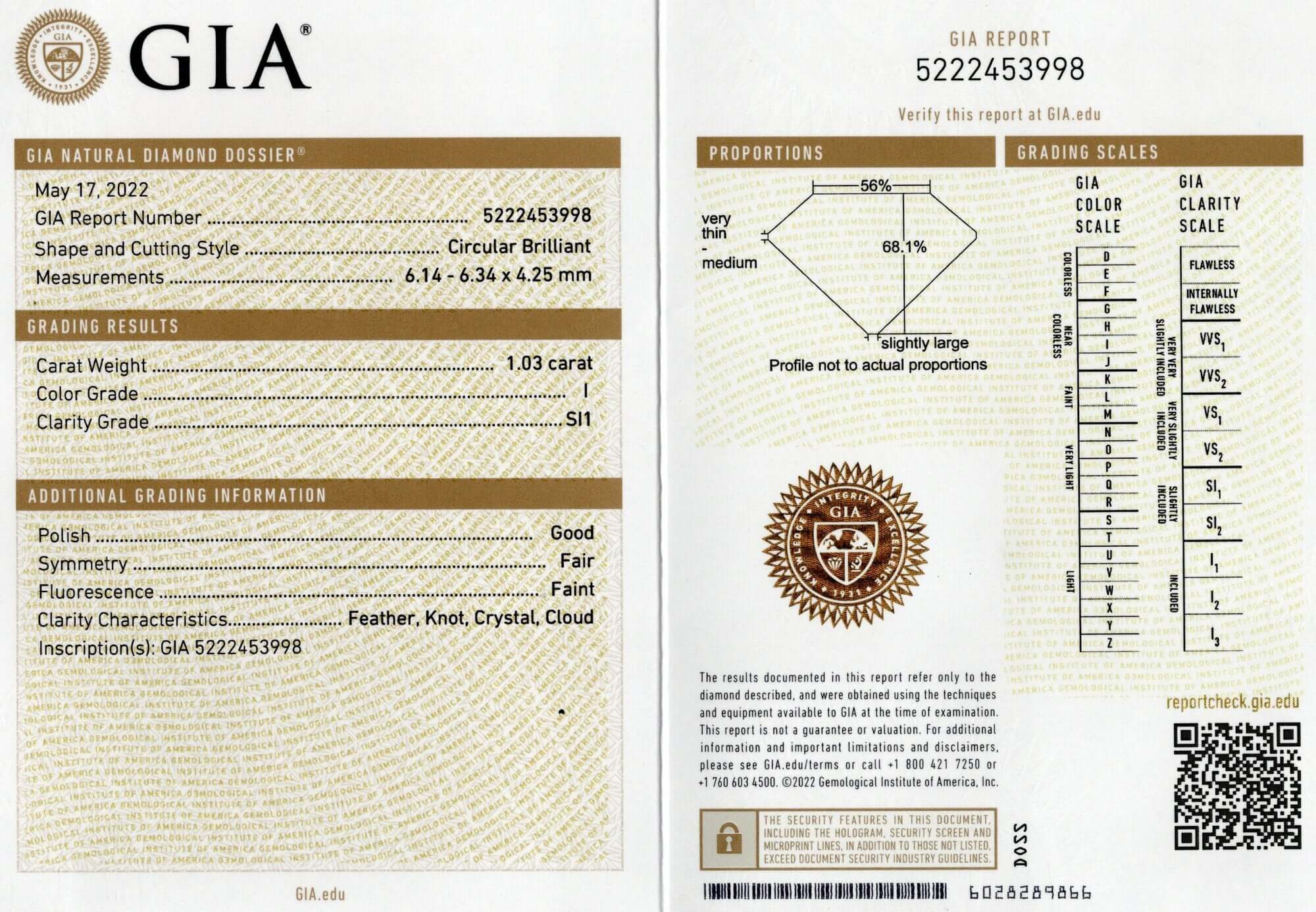 2.05ct GIA CERTIFIED H-I SI1-SI2 OLD EUROPEAN CUT DIAMOND STUD EARRINGS PAIR 2ct