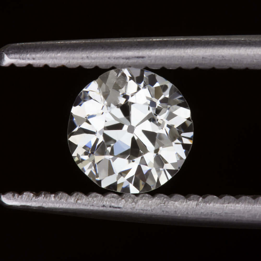 0.87ct OLD EUROPEAN CUT DIAMOND VINTAGE ESTATE NATURAL LOOSE ANTIQUE 3/4 CARAT