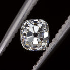 0.53ct GIA CERTIFIED H VS2 OLD MINE CUT DIAMOND ANTIQUE ESTATE LOOSE CUSHION