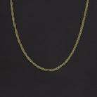 SOLID 14K YELLOW GOLD 18 INCH CABLE CHAIN 0.5mm DAINTY CLASSIC LADIES NECKLACE