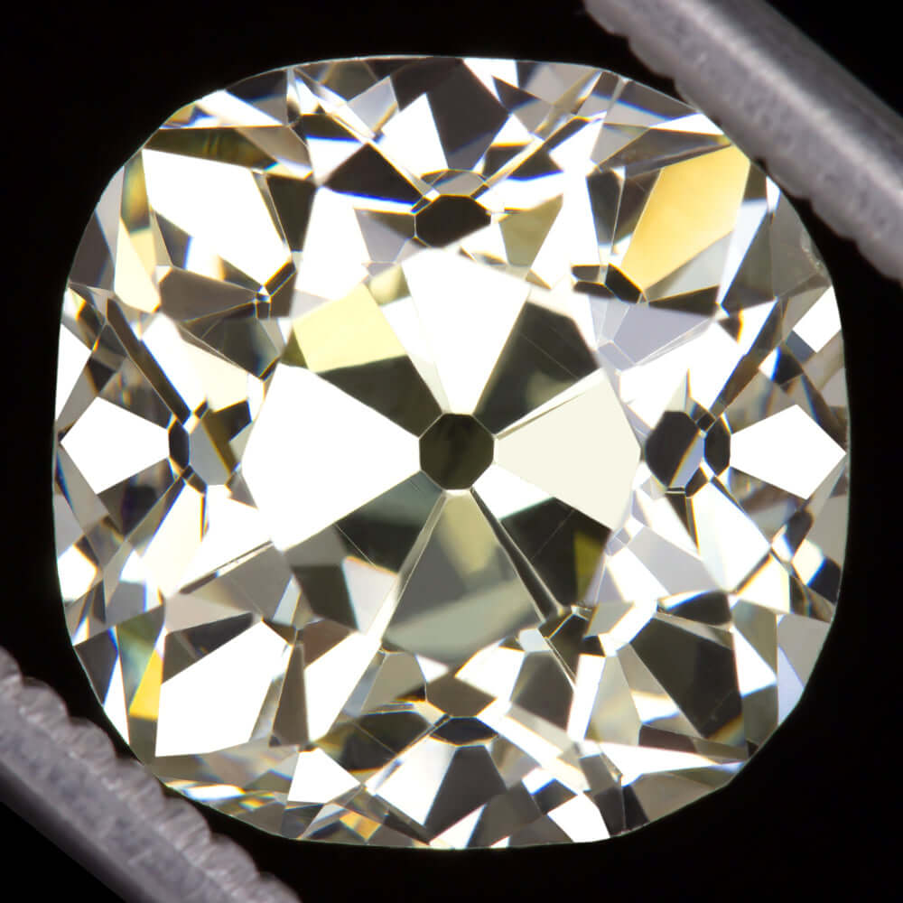 GIA CERTIFIED OLD MINE CUT DIAMOND ANTIQUE LOOSE NATURAL