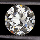 3.22ct GIA CERTIFIED OLD EUROPEAN CUT DIAMOND VINTAGE LOOSE 3 CARAT 3ct ESTATE