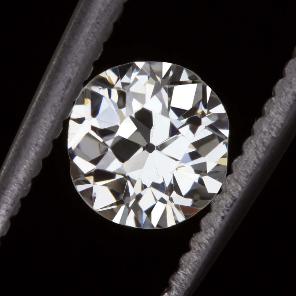 0.85c GIA CERTIFIED I VS2 OLD EUROPEAN CUT DIAMOND VINTAGE ANTIQUE LOOSE NATURAL