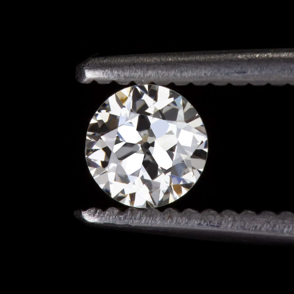 0.44ct GIA CERTIFIED I SI1 OLD EUROPEAN CUT DIAMOND LOOSE VINTAGE ENGAGEMENT 1/2