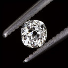 0.40ct GIA CERTIFIED J SI2 OLD MINE CUT DIAMOND VINTAGE ANTIQUE LOOSE CUSHION
