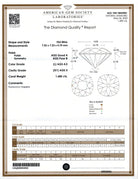 1.68ct CERTIFIED L SI1 OLD MINE CUT DIAMOND ANTIQUE VINTAGE CUSHION ESTATE LOOSE