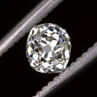 0.72ct GIA CERTIFIED H VS2 OLD MINE CUT DIAMOND ANTIQUE LOOSE CUSHION 1900s