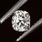 0.62ct GIA CERTIFIED OLD MINE CUT DIAMOND VINTAGE ESTATE CUSHION LOOSE NATURAL