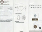1.85ct LAB CREATED DIAMOND IGI CERTIFIED F VS2 OVAL SHAPE CUT LOOSE COLORLESS