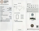 1.18c LAB CREATED DIAMOND CERTIFIED D VVS2 EMERALD CUT LOOSE COLORLESS CREATED