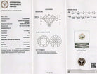 2 CARAT LAB CREATED DIAMOND STUD EARRINGS CERTIFIED G VS1 PAIR EXCELLENT ROUND