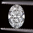 1 CARAT LAB CREATED DIAMOND CERTIFIED F VS2 OVAL SHAPE CUT LOOSE COLORLESS 1ct