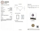 1 CARAT LAB CREATED DIAMOND CERTFIED F VS1 EMERALD SHAPE CUT LOOSE ENGAGEMENT