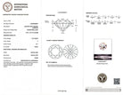 2.30ct LAB CREATED DIAMOND ENGAGEMENT RING F SI1 EXCELLENT ROUND CUT DOUBLE HALO