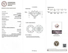 2 CARAT LAB CREATED DIAMOND STUD EARRINGS CERTIFIED E SI1 PAIR EXCELLENT ROUND