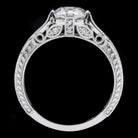 1ct GIA CERTIFIED I VVS2 DIAMOND ENGAGEMENT RING OLD EUROPEAN CUT VINTAGE STYLE