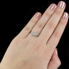 GIA CERTIFIED G VVS2 OLD EUROPEAN CUT DIAMOND ENGAGEMENT RING VINTAGE FILIGREE