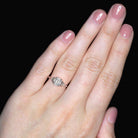 1.18c LAB CREATED DIAMOND ENGAGEMENT RING CERTIFIED D VVS2 EMERALD CUT VINTAGE