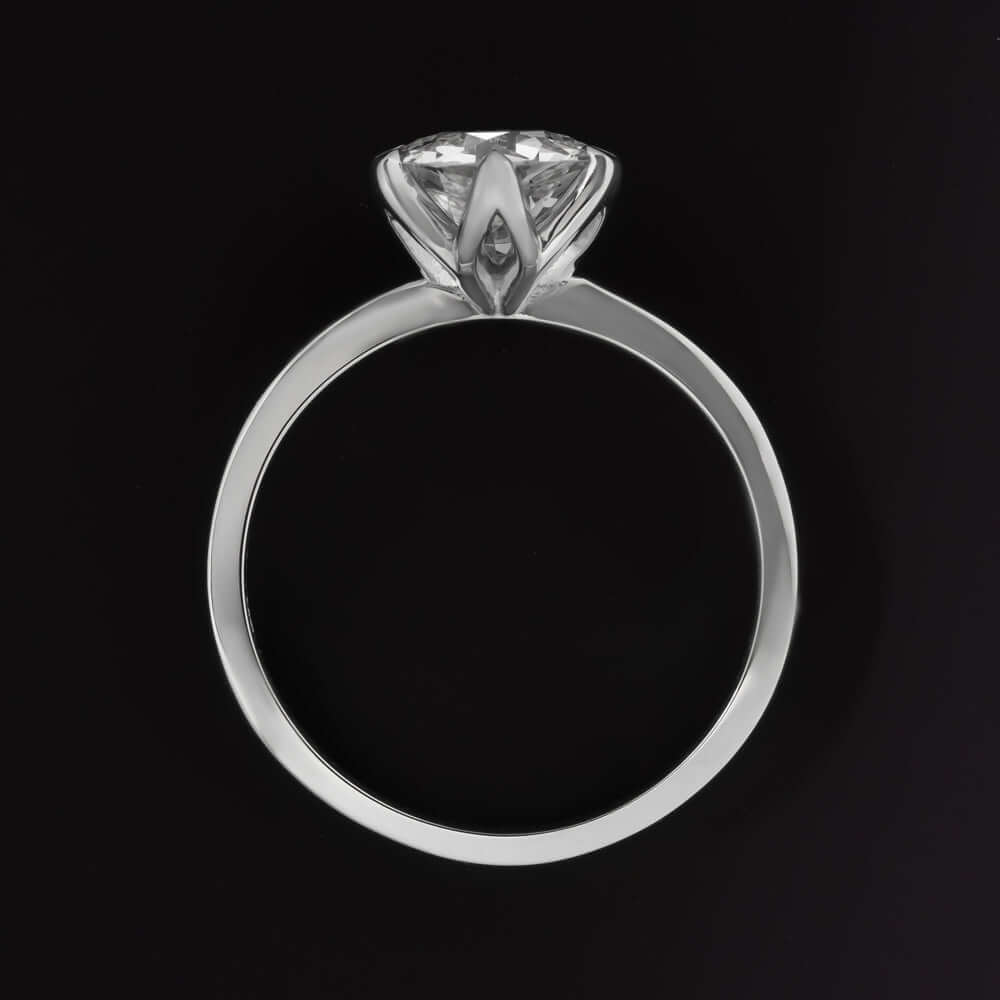 1.5ct LAB CREATED DIAMOND ENGAGEMENT RING CERTIFIED D VVS2 IDEAL ROUND SOLITAIRE