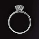 1.5ct LAB CREATED DIAMOND ENGAGEMENT RING CERTIFIED D VVS2 IDEAL ROUND SOLITAIRE